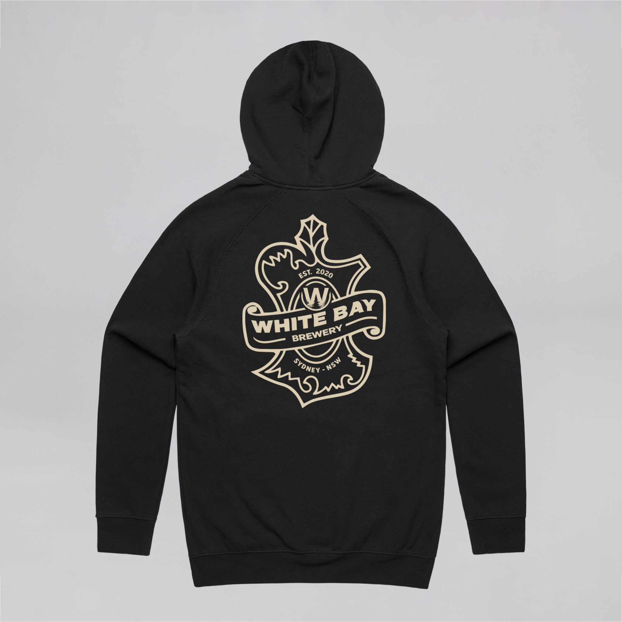 'Gantry' Hoodie - Black/Beige